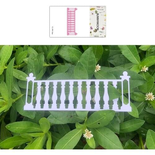 CH 2021 New Arrival Fence Metal Cutting Dies Stencils for DIY Scrapbooking/photo Album stamps Decorative Embossing DIY Paper