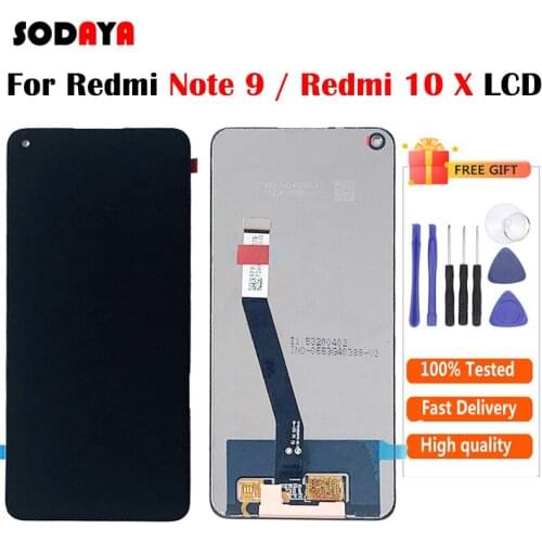 Display For Xiaomi Redmi Note 9 LCD Touch Screen Digitizer Assembly For Redmi 10X LCD Screen