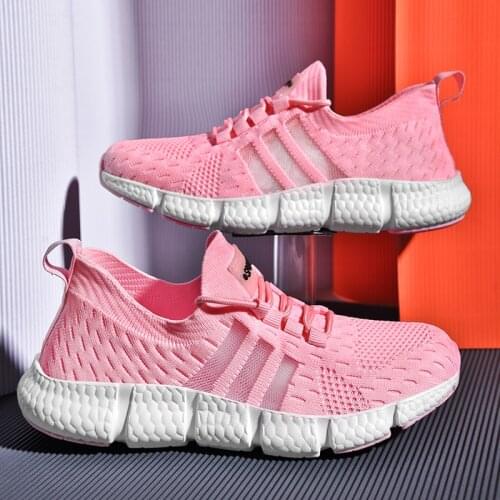 New Popular Women Walking Shoes Breathable Soft Casual Sneakers Outdoor Lightweight Socks shoes Size 35-42