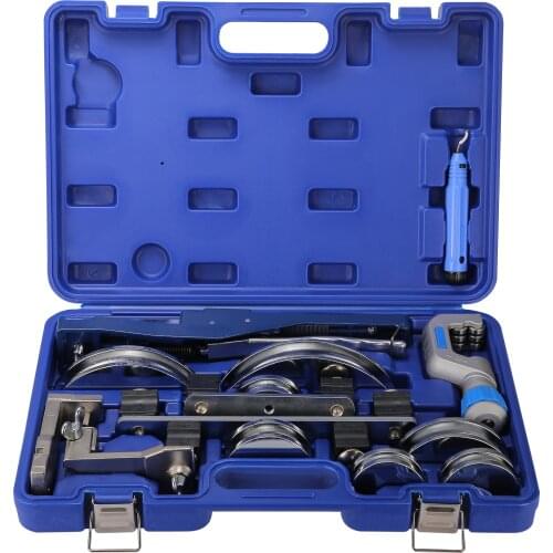 Copper Aluminum Tubing Bender Kit Hand Tool Sets 1/4 To 7/8 Inch With Tube Cutter For HVAC Refrigeration System Maintenance