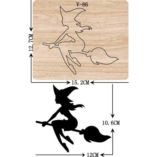 New Halloween, ghost wooden dies cutting dies for scrapbooking /Multiple sizes /V-86