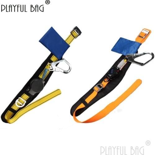 PB Playful bag Single waist speed difference safety belt Outdoor safety belt for work High Work rope Half body belt ZL69