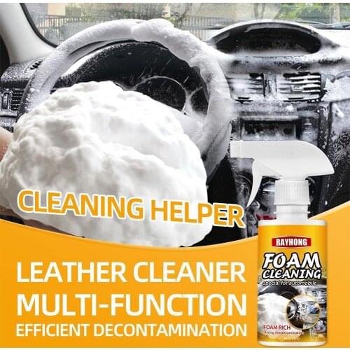 Foam Cleaner Anti-aging Quickly Cleaning Automoive Car Interior Cleaning Foam Home Doors Windows Spray Multi-purpose 60ml/120ml