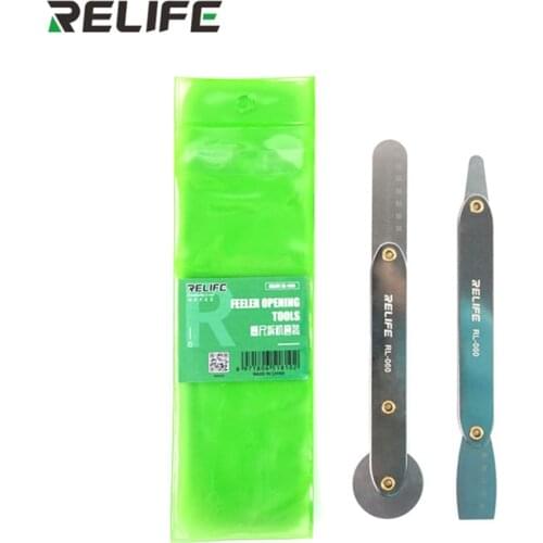 RL-060 LCD Screen Feeler Disassembly Set Metal Anti Corrosion Open Pry Tools for Curved Screen CPU Tin Scraping Opening Tools