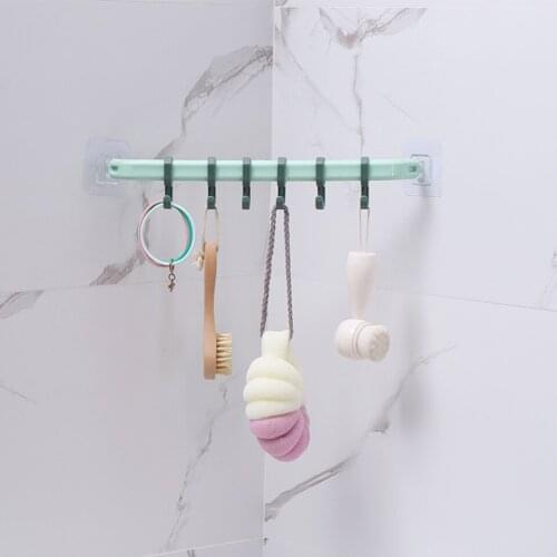Adhesive Hooks Rack Wall Hanger Space Saver Heavy Load TStrong Kitchen tableware utensils Spoon Bathroom Towel Hook