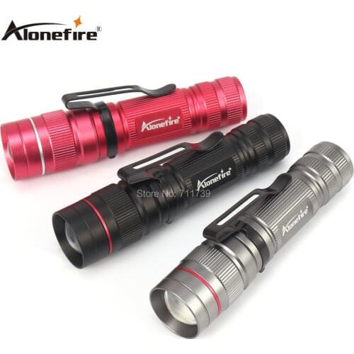 AloneFire X170 mini LED Flashlight Zoomable Waterproof Flash lights camping lamp led lamp Torche floodlight Linternas