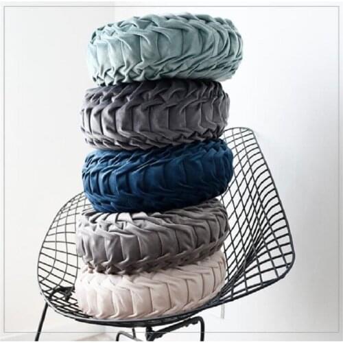 UBRUSH Creative Tire Style Cushion Plush Fabric PP Cotton Filled Soft And Comfortable Skin Home Sofa Gift 38*11cm Cushion