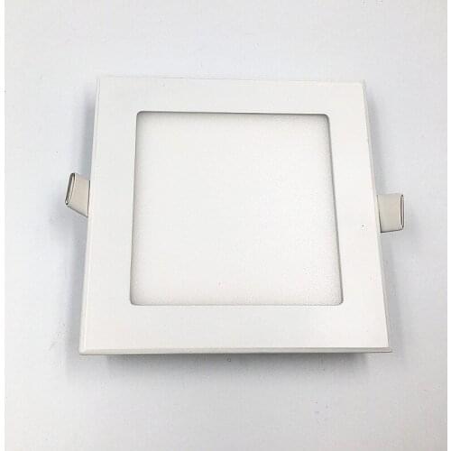 Ultra thin LED downlight Panel Lights 24W 25W Square dimmable (or not dimmable) Ceilling lamps AC 110V 220V 230V 1PCS