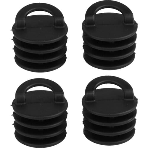 Pack 8 Marine Boat Drain Plugs - Kayak Accessories - Lightweight & Functional