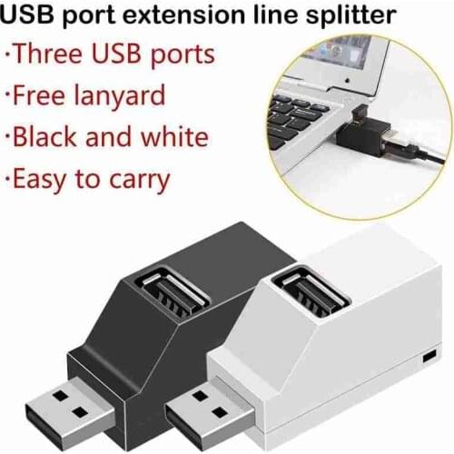 USB 3.0 HUB Adapter Extender Mini Splitter Box 3 Ports for PC Laptop Macbook Mobile Phone High Speed U Disk Reader for Xiaomi