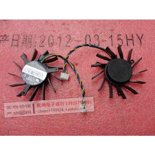 T127010bh dy06010mmbpb 4PIN graphics card fan 12v 0.35a diameter 58mm 39mm