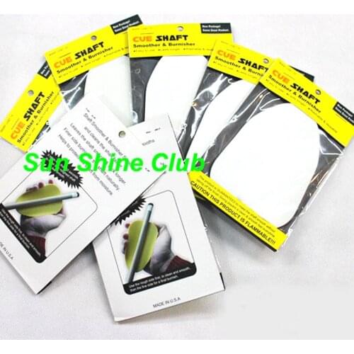 Xmlivet 10pcs/lot New Billiards Pool Snooker cue shaft smoother Burnisher UV Billiard snooker cue accessories