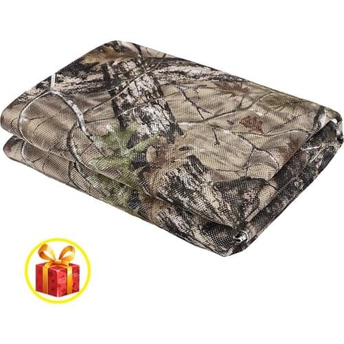 300D Single Bionic Camouflage Mesh Fabric Cloth Shade Net Camo-net Garden Home Decoration Fence Outdoor Shade 1.5M Wide Awning