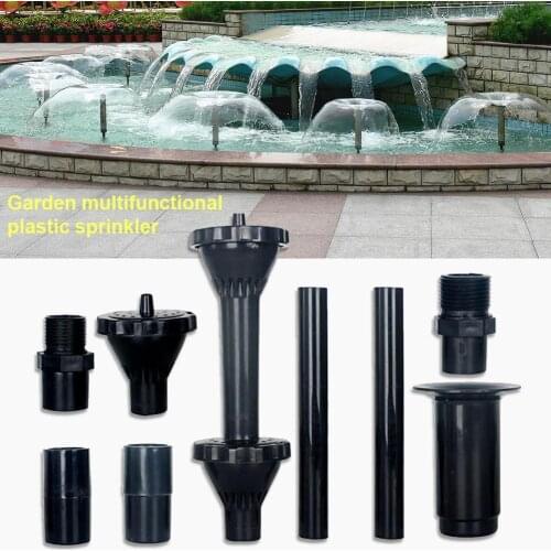 8/9Pcs Multifunctional Garden Pool Sprinkler Spray Nozzle Drip Irrigation Tool