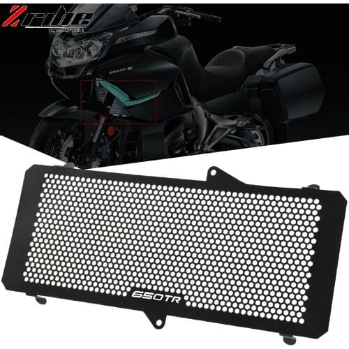 Motorcycle Accessories For CFMOTO 650TR-G 650TRG 650 TR-G 650 TRG Aliminum Radiator Grille Guard Cover Protector Radiator Guard