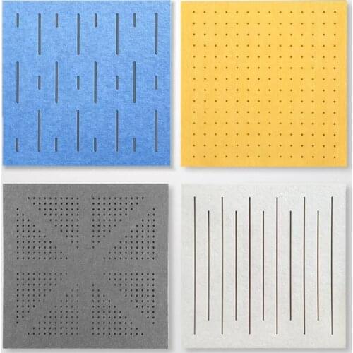 Echo acoustic panel DIY Background Polyester fiber sound-absorbing board sound insulation decoration for video and audio room