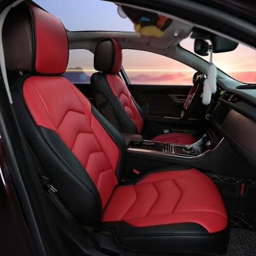 Automobiles Seat Covers Cars Seats Protector for Jaguar F-Pace XE XEL XFL Front+Rear Fully Wrapped Waterproof Car Accessories
