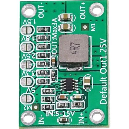 CA1235 Adjustable Power Module CA-1235 Buck Power Module 1.25V 1.5 1.8 2.5 3.3 5V Output 5-16V Input Step-Down Power Supply