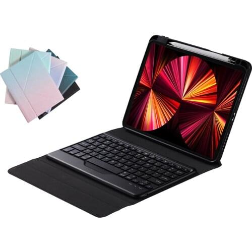 For iPad Air 4 Case Keyboard With Pencil Holder Wireless Funda For iPad air 4 2020 Case Keyboard Flip Standing Funda