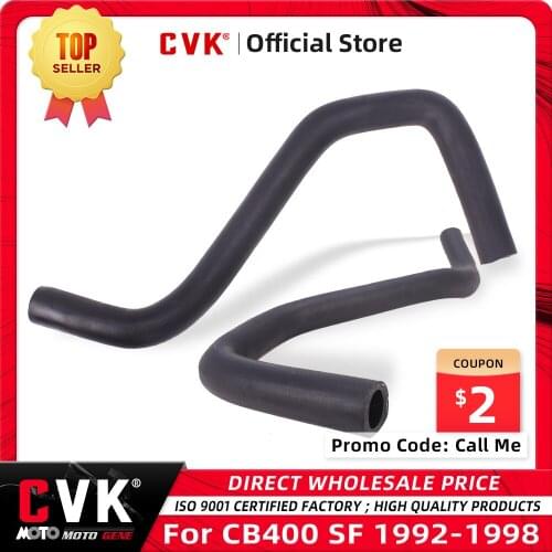 CVK Motorcycle Water Hose Pipes For Radiator Cooler Water Cooling System Water Tank and pump Honda CB400 Motorcycle Accessories