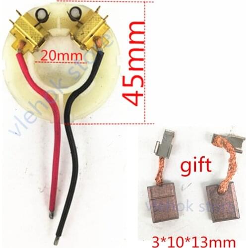 Carbon Brush Holder 539202-6 194427-5 replace for MAKITA BDF444 BDF454 BFS450 BHP444 BTD130F BTD140 BTD141 BDF440SFE BDA340Z