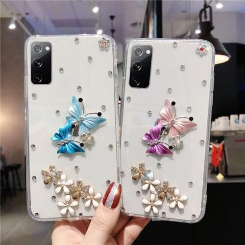 For Samsung Galaxy A52 A82 A72 A32 A22 A12 5G A02 A02S F62 F52 F41 M62 M31S X Cover 5 Diamond Phone Case