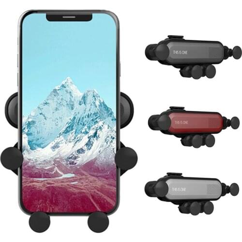 Gravity Linkage Handy ONE Car Mount Phone Holder Universal Auto-Retractable Car Air Vent Cradle with Auto Lock and Release