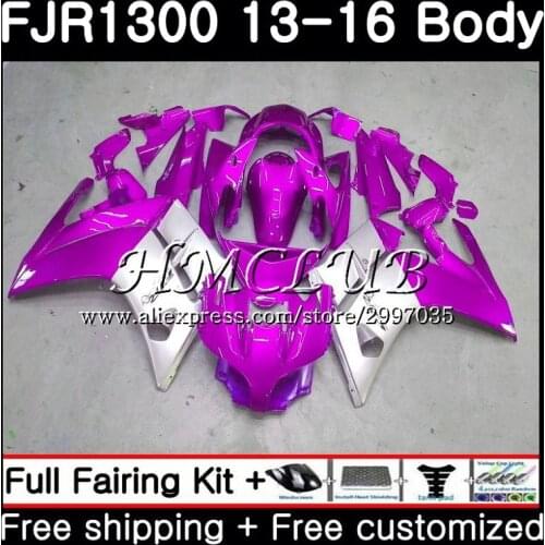 Kit For YAMAHA FJR1300A FJR-1300 FJR 1300 2013 2014 2015 2016 12HC.1 FJR1300 A FJR-1300A Rose Pink FJR1300 13 14 15 16 Fairing