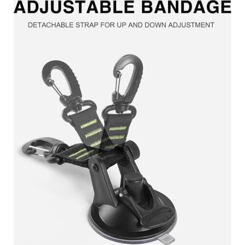 Suction Cup Hook Outdoor Camping Hiking Suction Cup Anchor Hook Reusable Tie Down Carabiner Home Securing Hooks Portable Hooks