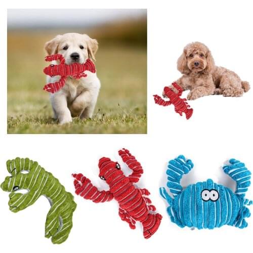 Cute Pet Dog Toys Chew Squeaker Animals Pet Toys Plush Puppy Honking Squirrel For Dogs Cat Chew Squeak Toy Dog Oral Care