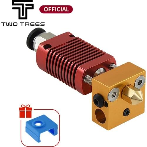 MK8 Assembled Extruder Hot End kit for Ender 3 CR-10 Printers 1.75mm 0.4mm Nozzle aluminum heating block 3D Printer accessories