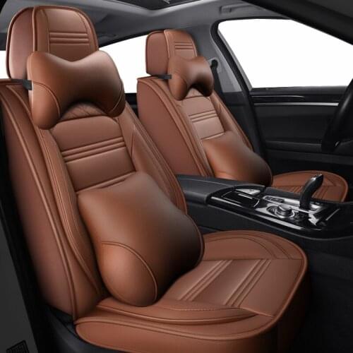 New Leather auto car seat covers For audi a3 8p 8l sportback a6 4f A4 A6 A5 a7 Q2 Q3 Q5 Q7 accessories covers for vehicle seats