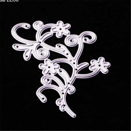 PANFELOU Easter Flower seedlings Scrapbooking DIY album cards paper die metal craft stencils punch cuts dies cutting