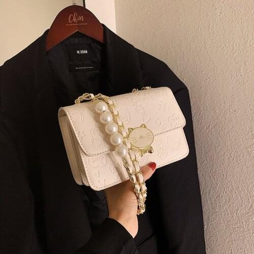 Cat Luxury Brand Handbag Women Bags Designer Crossbody Tote Bags for Women 2021 Sac A Main Femme De Marque Luxe Cuir Clutch Bag