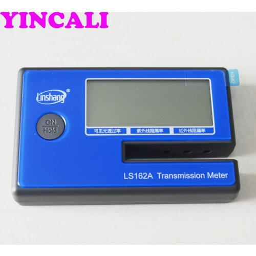 Fast Shipping Window Tint Meter LS162A solar film transmission meter measure VL,UV,IR wavelength tinted film tester