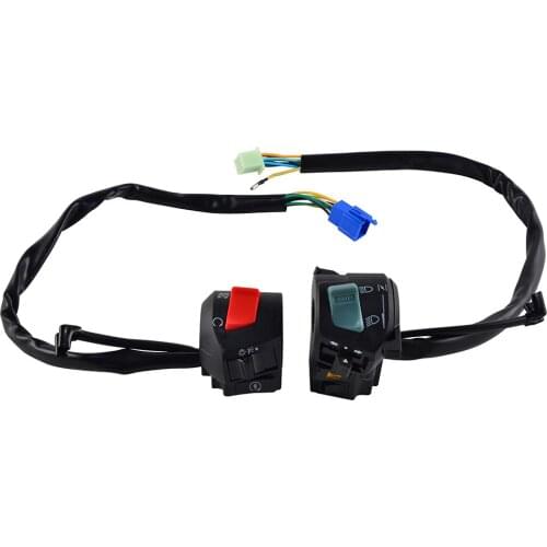 Universal 7/8'' 22mm Motorcycle Handlebar Horn Turn Signal Light Control Switch For Harley-Davidson Honda Yamaha Kawasaki more