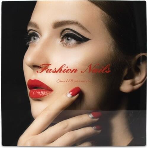 120 Colors Acrylic Nail Display Board Showing Polish Gel Color Book Design Dedicated High Grade Display Chart Showing Books