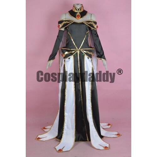 Code Geass: Lelouch of the Rebellion C.C. Queen Cosplay Costume F006