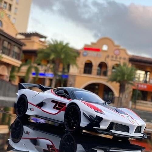 1:24 Laferrari FXXK EVO Alloy Sports Car Model Diecasts & Toy Vehicles Metal SuperCar Model Collection Simulation Childrens Gift