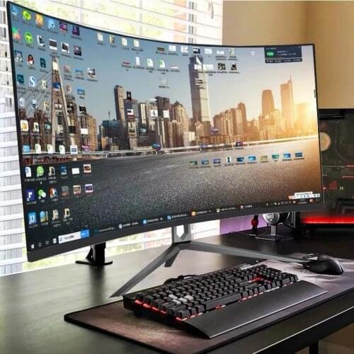 4K resolution 27 inch 144HZ 165 HZ uhd monitors set pc desktop curved gaming monitor,pc gamer,lcd monitor for office and game
