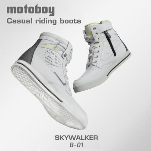 Motoboy New motorcycle riding shoes motorcycle boots racing shoes fall proof knight equipment leisure four seasons men and women
