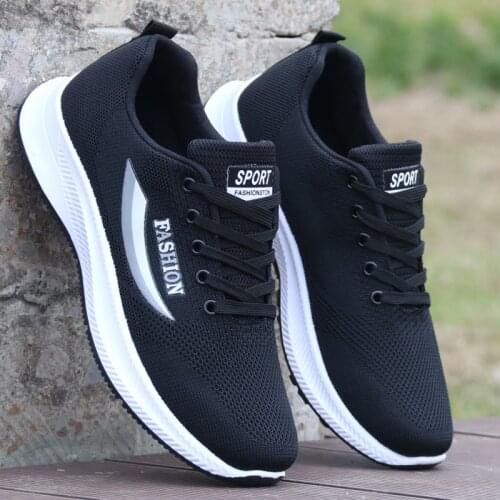 2021 Shoes men Vulcanized Shoes Male Sneakers Fashion Summer Air Mesh Breathable Wedges Sneakers For Men