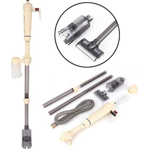 20/28W Electric Aquarium Fish Tank Water Change Pump Aquarium Cleaning Tool Water Changer Gravel Cleaner for Filter Pump tool