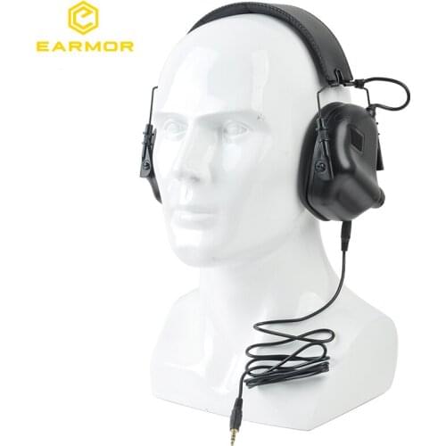 OPSMEN Earmor Ear Protection Headphone M31 MOD3 Headset Airsoft Tactical Shooting Aviation Anti-noise Earphone Military Softair