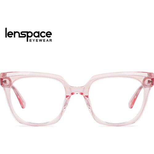 Lenspace Glasses Men 2 In 1 Magnetic Glasses Optical Prescription Eyewear metal Frames Eyeglasses