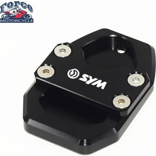 For SYM CRUISYM300 GTS300i GTS 300 300i Motorcycle CNC Kickstand Foot Side Stand Extension Pad Support Plate Enlarge Stand