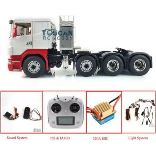 LESU 1/14 8*8 Chassis Sca RC Tractor Truck Hercul TMY Cabin Radio THZH0539-SMT4
