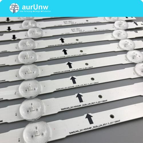 12 PCS LED backlight strip for Samsung UE48H6400 UE48H6200AK BN96-30453A 30454A D4GE-480DCA 480DCB-R3 R2 38891A 38892A 30418A