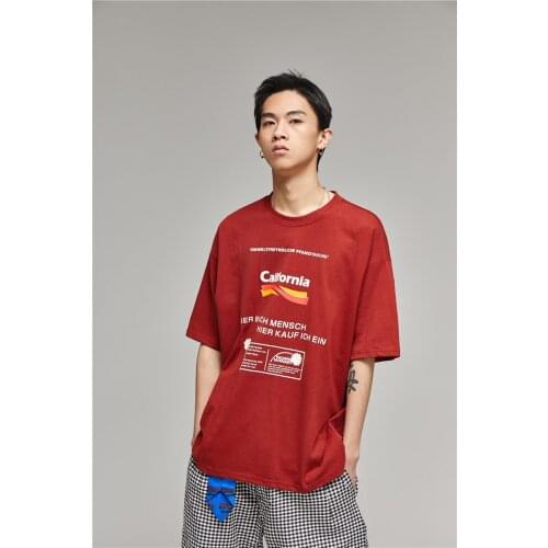 Loose Youth Leisure Simple Oversize Short-sleeved T-shirt Men and Women Summer Tee