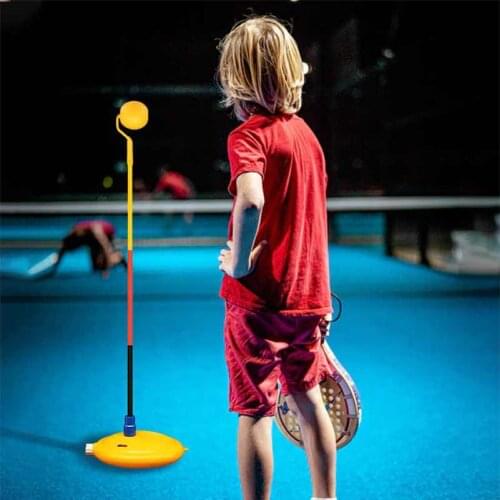 Tennis Trainer Tool Professional Topspin Practice Machine Portable Ball Training Beginner Equipment Tenis Accessories Outdoor
